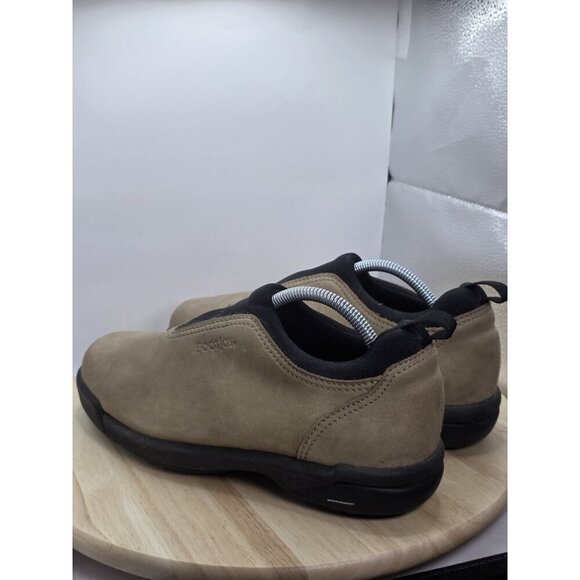 Footjoy Contour Series Mens 9 Brown Golf Mocs Shoes Soft Spikes Slip On No Laces - Picture 7 of 9